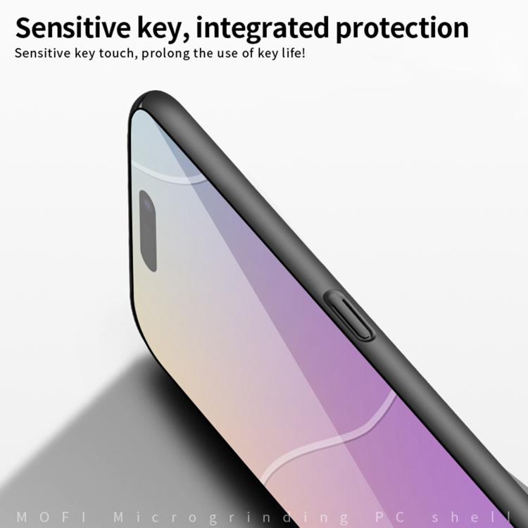 For iPhone 17 Pro MOFI Frosted PC Ultra-thin Hard Phone Case(Black) by MOFI