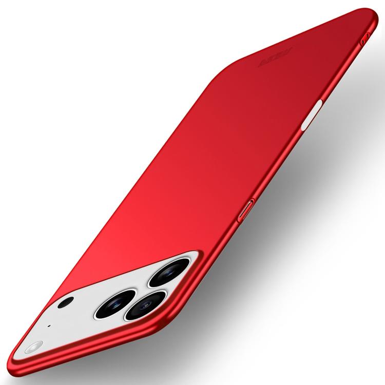 For iPhone 17 Pro MOFI Frosted PC Ultra-thin Hard Phone Case(Red) by MOFI
