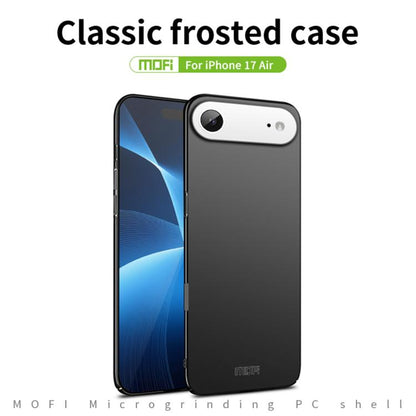For iPhone Air MOFI Frosted PC Ultra-thin Hard Phone Case(Red) by MOFI