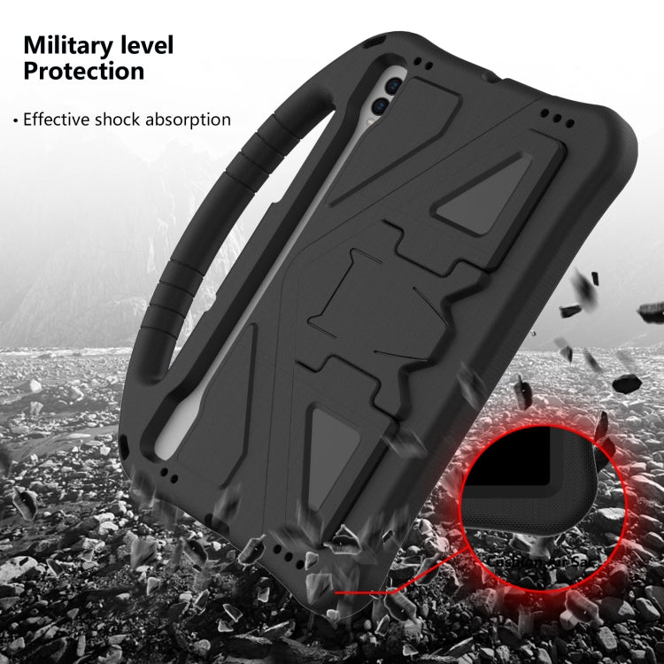 For Samsung Galaxy Tab S8 EVA Shockproof Tablet Case with Holder(Black) by bashfashion