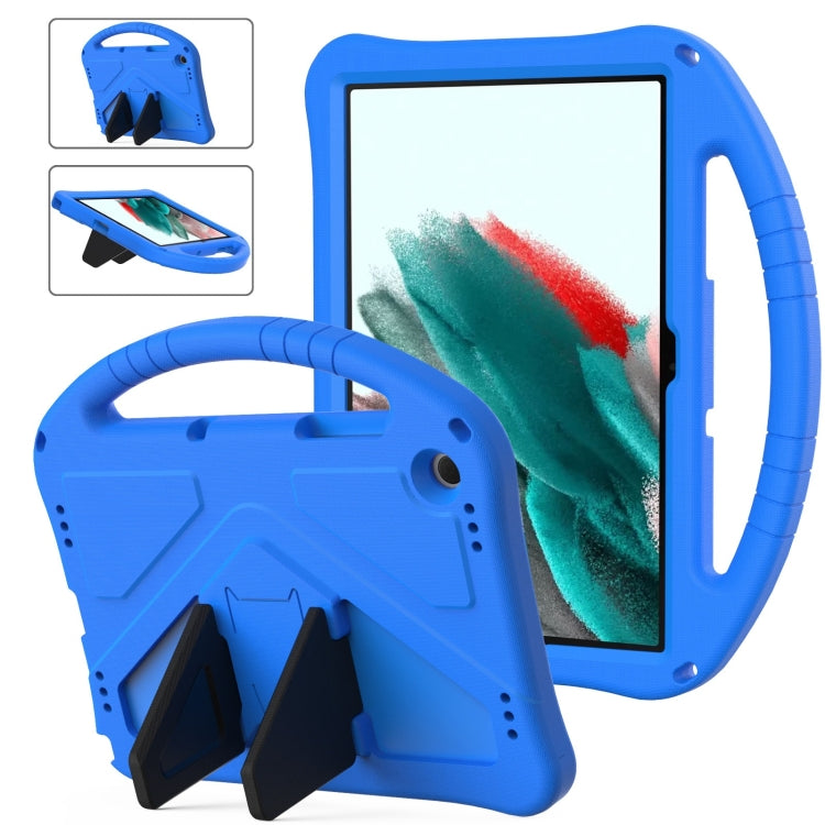 For Samsung Galaxy Tab A9+ EVA Shockproof Tablet Case with Holder(Blue) by bashfashion