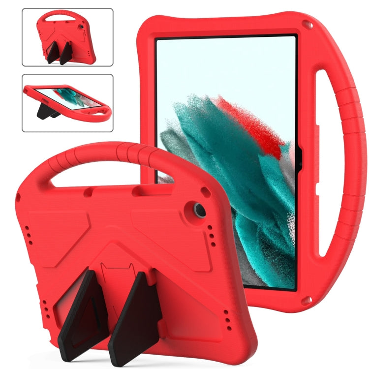 For Samsung Galaxy Tab A9+ EVA Shockproof Tablet Case with Holder(Red) by bashfashion