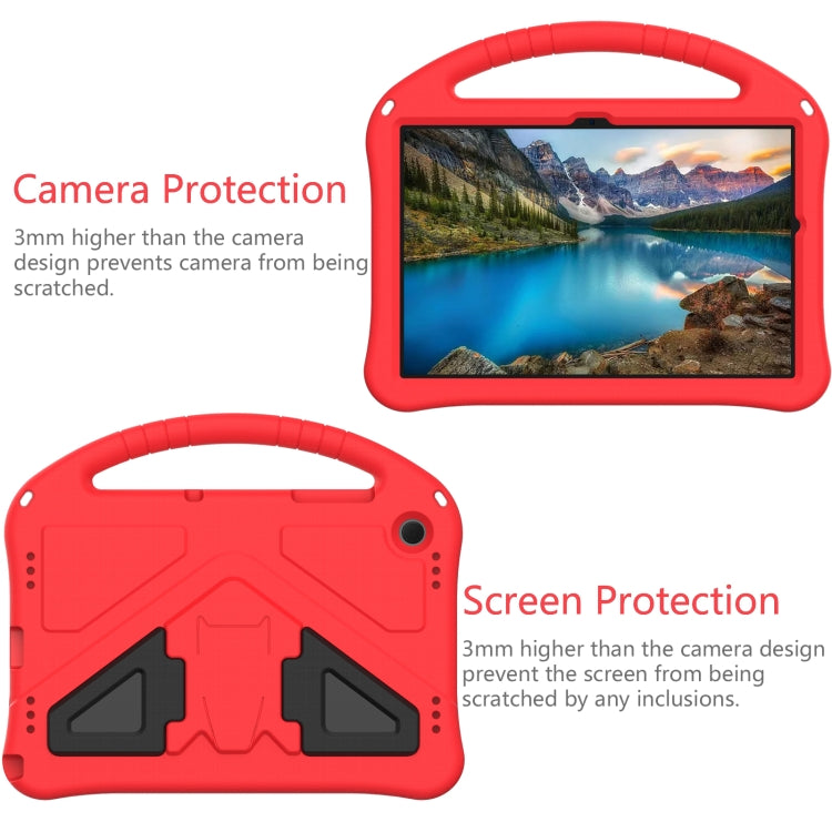 For Samsung Galaxy Tab A9+ EVA Shockproof Tablet Case with Holder(Red) by bashfashion