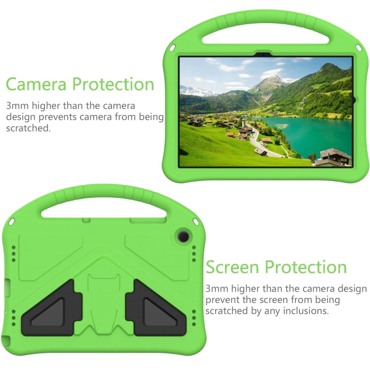 For Samsung Galaxy Tab A9+ EVA Shockproof Tablet Case with Holder(Green) by bashfashion