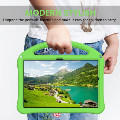 For Samsung Galaxy Tab A9+ EVA Shockproof Tablet Case with Holder(Green) by bashfashion