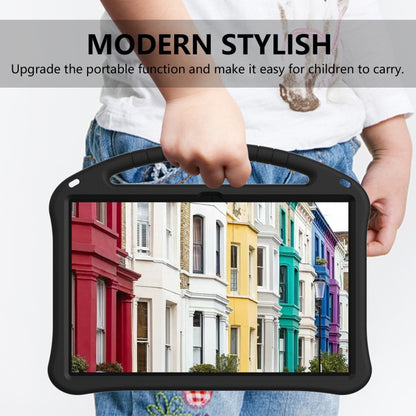 For Samsung Galaxy Tab S8 Ultra EVA Shockproof Tablet Case with Holder(Black) by bashfashion