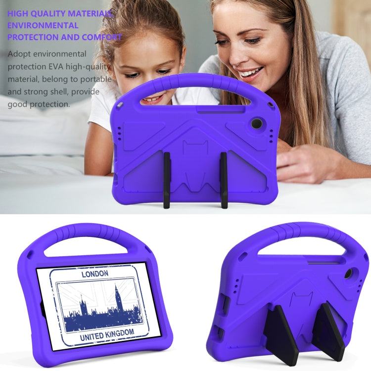 For Samsung Galaxy Tab A9 8.0 2023 EVA Shockproof Tablet Case with Holder(Purple) by bashfashion