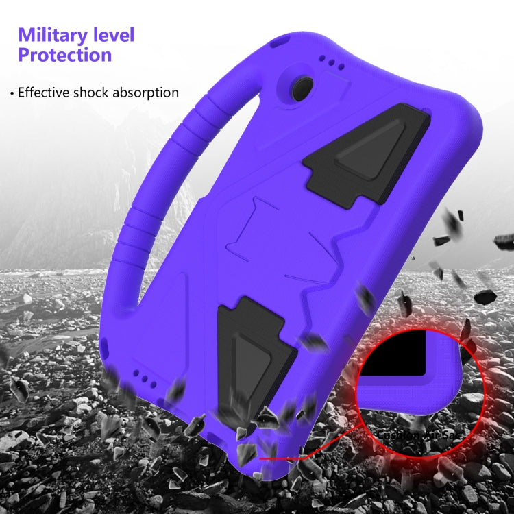 For Samsung Galaxy Tab A9 8.0 2023 EVA Shockproof Tablet Case with Holder(Purple) by bashfashion