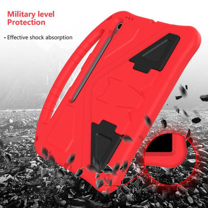 For Samsung Galaxy Tab S10 FE+ EVA Shockproof Tablet Case with Holder(Red) by bashfashion