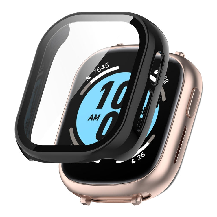 For Honor Watch 4 ENKAY Hat-Prince Full Coverage Tempered Glass Film Integrated PC Watch Cover(Black) by ENKAY