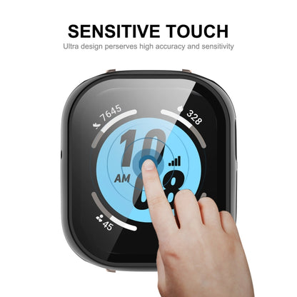 For Honor Watch 4 ENKAY Hat-Prince Full Coverage Tempered Glass Film Integrated PC Watch Cover(Beige) by ENKAY