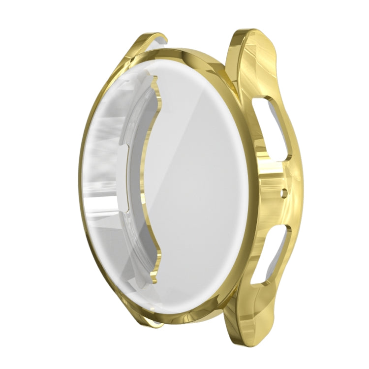 For Samsung Galaxy Watch 6 44mm Fully Enclosed TPU Watch Protective Case(Gold) by bashfashion