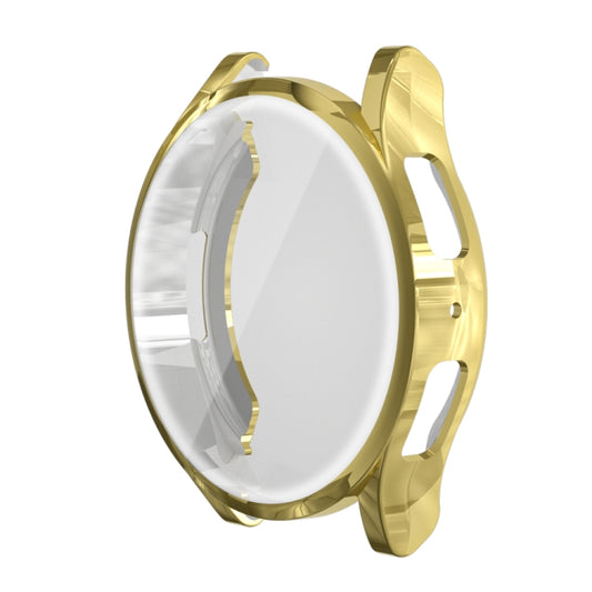 For Samsung Galaxy Watch 6 44mm Fully Enclosed TPU Watch Protective Case(Gold) by bashfashion