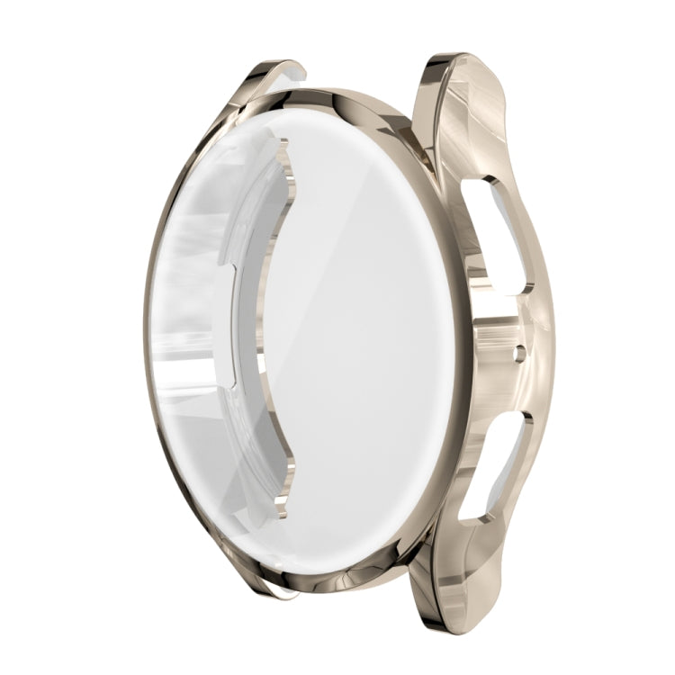 For Samsung Galaxy Watch 6 40mm Fully Enclosed TPU Watch Protective Case(Light Gold) by bashfashion