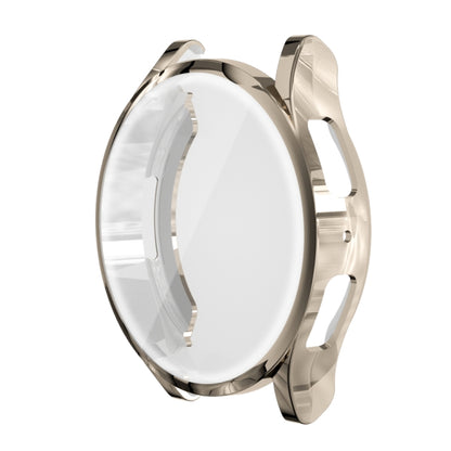 For Samsung Galaxy Watch 6 40mm Fully Enclosed TPU Watch Protective Case(Light Gold) by bashfashion