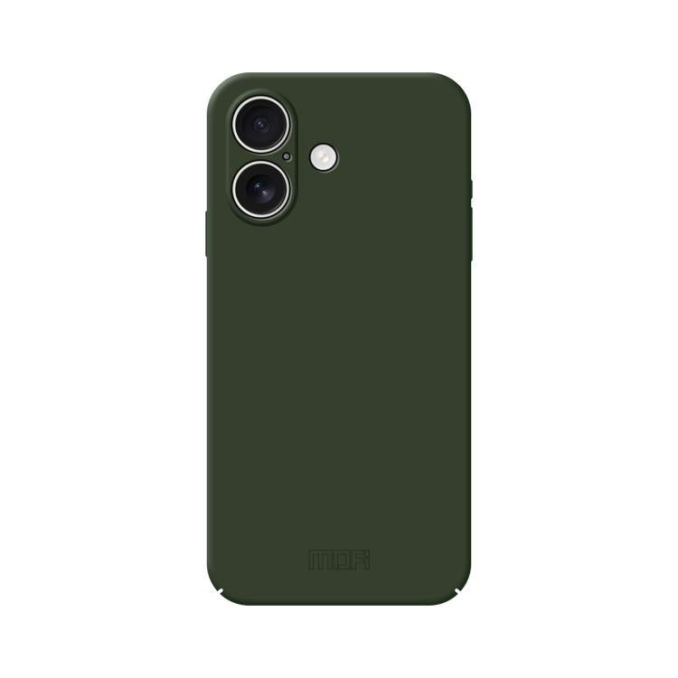 For iPhone 17 MOFI Qin Series Skin Feel All-inclusive PC Phone Case(Green) by MOFI