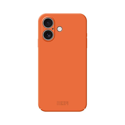 For iPhone 17 MOFI Qin Series Skin Feel All-inclusive PC Phone Case(Orange) by MOFI