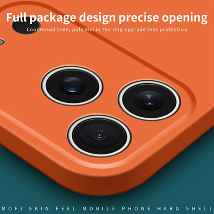 For iPhone 17 Pro MOFI Qin Series Skin Feel All-inclusive PC Phone Case(Orange) by MOFI