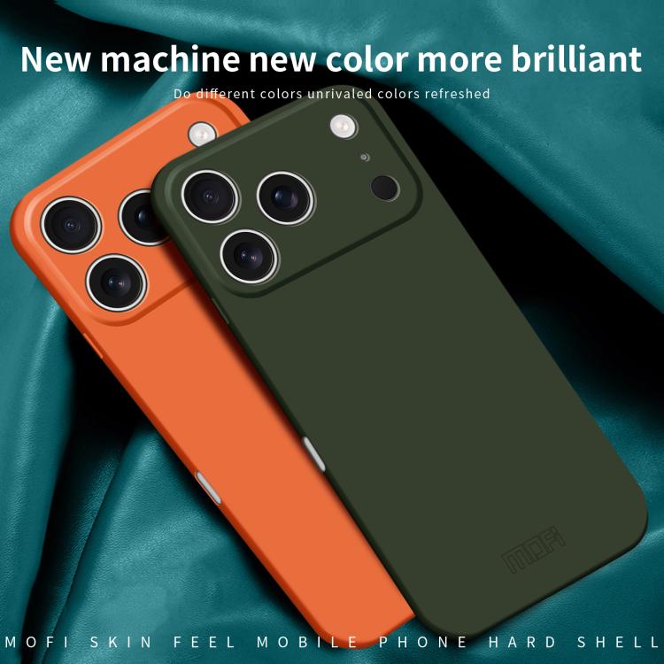 For iPhone 17 Pro Max MOFI Qin Series Skin Feel All-inclusive PC Phone Case(Gray) by MOFI