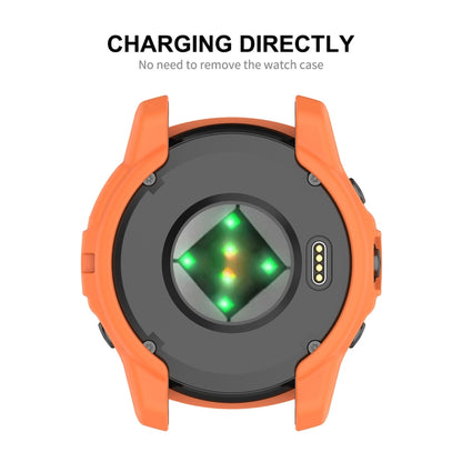 For Garmin Epix Pro 51mm / Fenix 7X / 7X Pro ENKAY Hat-Prince TPU Armor Designed Watch Protective Case(Orange) by ENKAY
