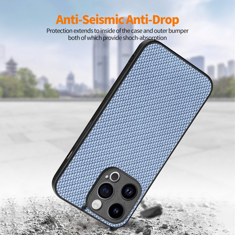 For iPhone 15 Pro ENKAY Fiber Leather Skin PC Phone Case with High Aluminum-silicon Glass Film(Green) by ENKAY