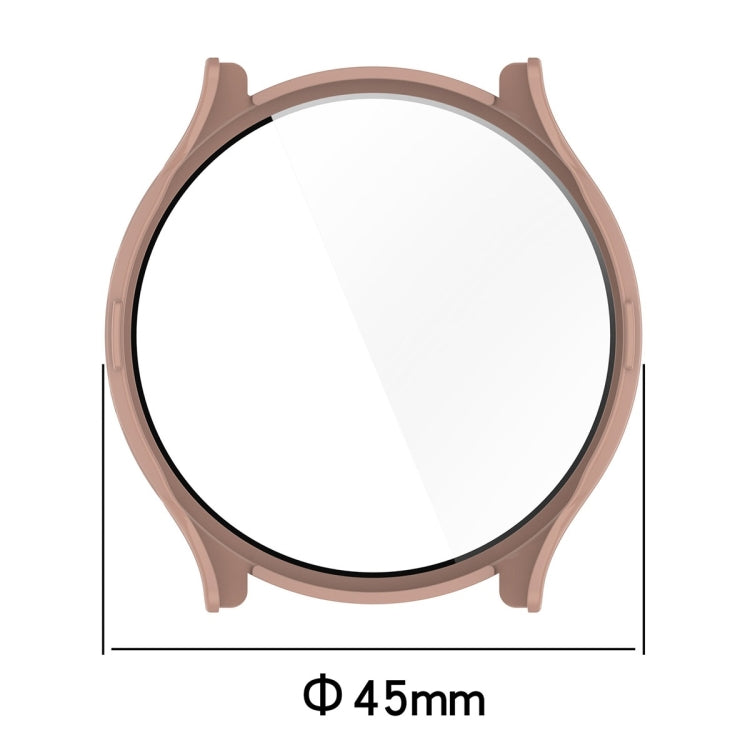 For Garmin Venu 3 ENKAY Hat-Prince Full Coverage Tempered Glass Film Integrated PC Watch Cover(Black) by ENKAY