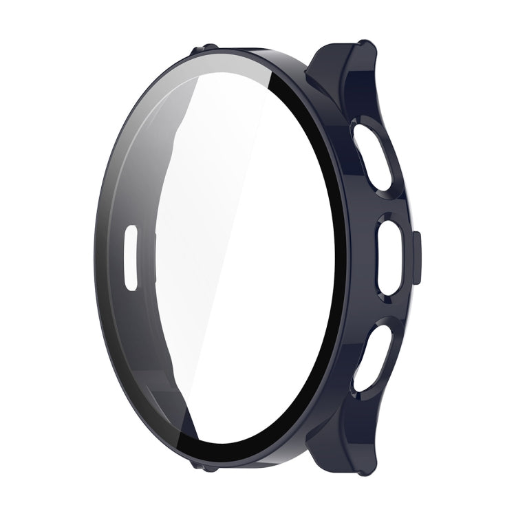 For Garmin Venu 3 ENKAY Hat-Prince Full Coverage Tempered Glass Film Integrated PC Watch Cover(Dark Blue) by ENKAY