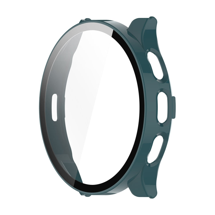 For Garmin Venu 3 ENKAY Hat-Prince Full Coverage Tempered Glass Film Integrated PC Watch Cover(Dark Green) by ENKAY