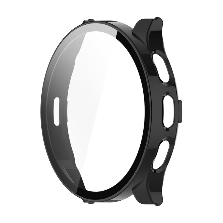 For Garmin Venu 3S ENKAY Hat-Prince Full Coverage Tempered Glass Film Integrated PC Watch Cover(Black) by ENKAY