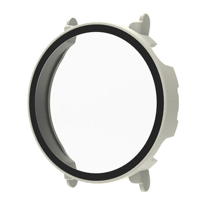 For Huawei Watch GT 4 46mm ENKAY Hat-Prince Full Coverage PC + Tempered Film Integrated Watch Protective Case(Ivory White) by ENKAY