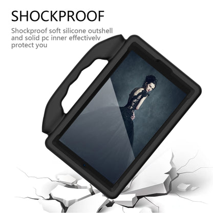 For Samsung Galaxy Tab A11 / A9 Thumb Bracket EVA Shockproof Tablet Case(Black) by bashfashion