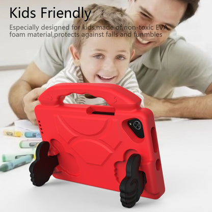 For Samsung Galaxy Tab A11 / A9 Thumb Bracket EVA Shockproof Tablet Case(Red) by bashfashion