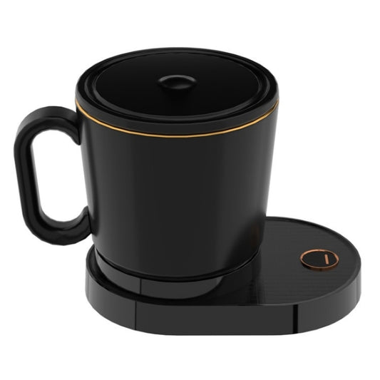 IDZ011 Desktop Phone Wireless Charger Smart Stirring Cup Automatic Self Stirring Coffee Cup(Black) by bashfashion