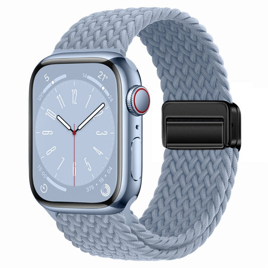 For Apple Watch Ultra 2 49mm Nylon Woven Magnetic Fold Buckle Watch Band(Yanqing) by bashfashion