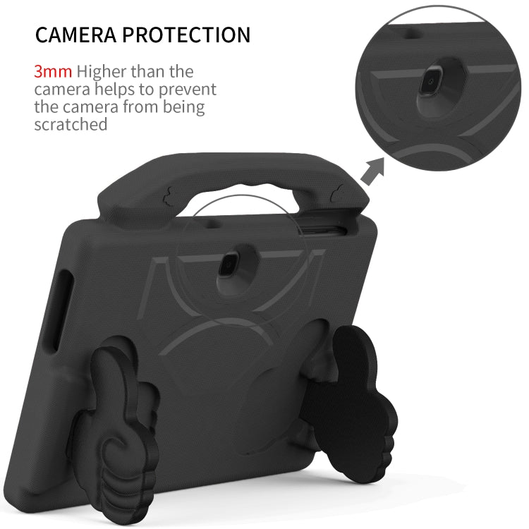 For Samsung Galaxy Tab Advanced2 / T583 Thumb Bracket EVA Shockproof Tablet Case(Black) by bashfashion