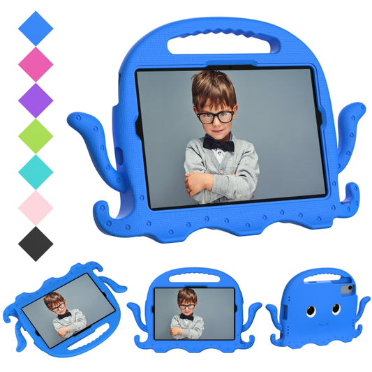 For Samsung Galaxy Tab A11+ / A9+ Octopus Style EVA Hybrid PC Shockproof Tablet Case with Strap(Blue) by bashfashion