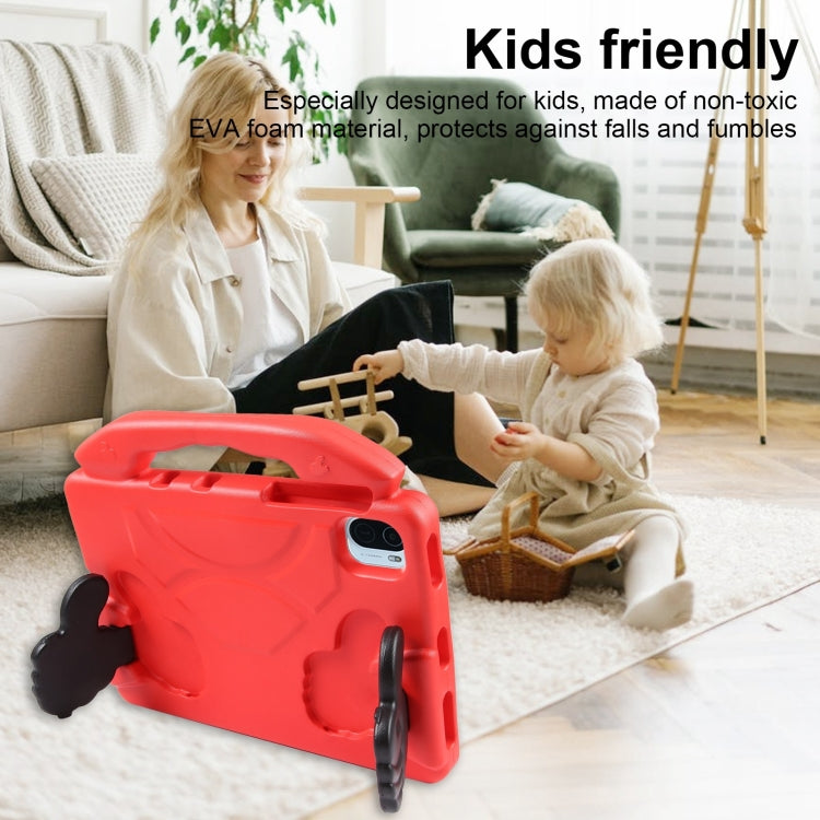 For Samsung Galaxy Tab A11+ / A9+ Thumb Bracket EVA Shockproof Tablet Case(Red) by bashfashion