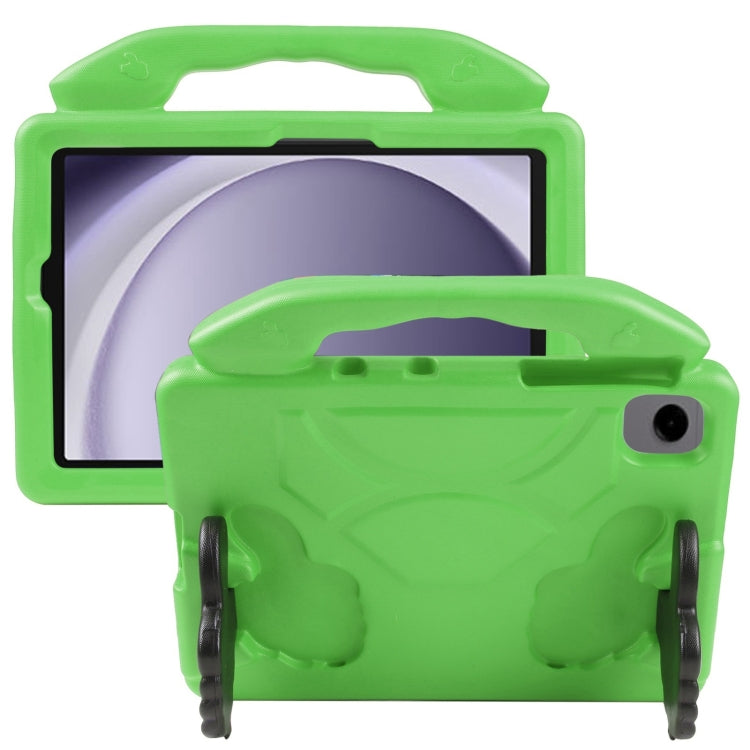 For Samsung Galaxy Tab A11+ / A9+ Thumb Bracket EVA Shockproof Tablet Case(Green) by bashfashion