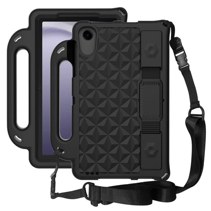 For Samsung Galaxy Tab A11 / A9 Diamond Series EVA Shockproof Sleeve Tablet Case(Black) by bashfashion