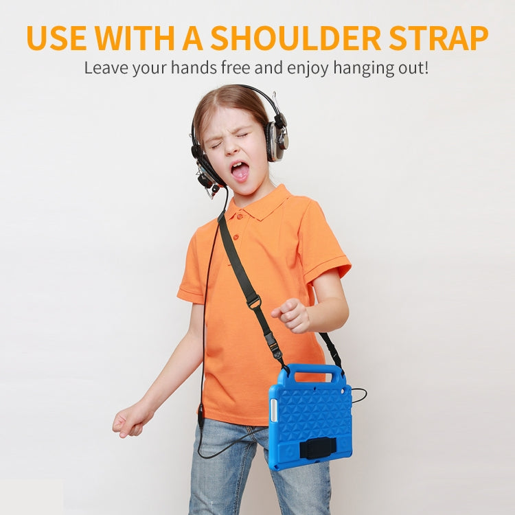 For Samsung Galaxy Tab A11 / A9 Diamond Series EVA Shockproof Sleeve Tablet Case(Black) by bashfashion