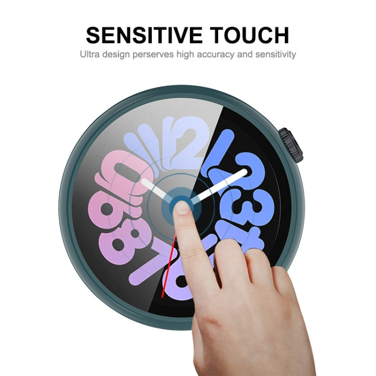 For vivo Watch 3 ENKAY Hat-Prince Full Coverage Tempered Glass Film Integrated PC Watch Cover(Ivory White) by ENKAY