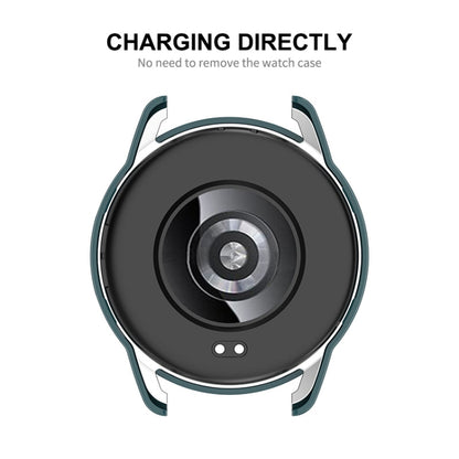 For Xiaomi Watch S3 ENKAY Hat-Prince Full Coverage Tempered Glass Film Integrated PC Watch Cover(Dark Blue) by ENKAY