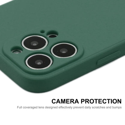 For iPhone 15 Pro ENKAY Liquid Silicone Soft Shockproof Phone Case(Dark Green) by ENKAY