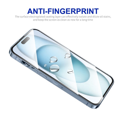 For iPhone 15 Plus ENKAY Easy Install High Alumina Silicon Full Glass Film by ENKAY