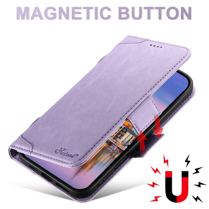 For iPhone 16 Pro Max SUTENI J07 Multifunctional Horizontal Flip Magsafe Leather Phone Case(Purple) by Suteni