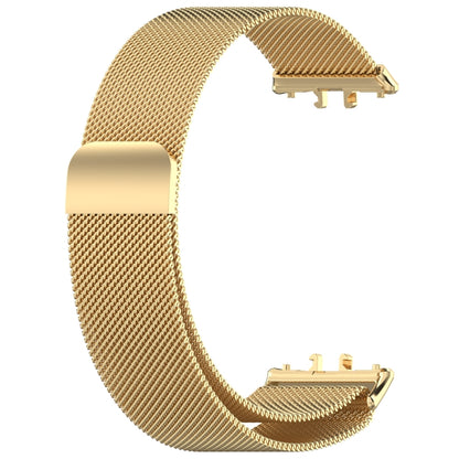 For Samsung Galaxy Fit 3 Milanese Metal Steel Mesh Watch Band(Gold) by bashfashion