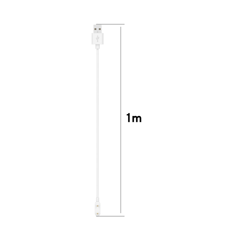 For Samsung Galaxy Fit 3 SM-R390 Watch Magnetic Charging Cable, Length: 1m(White) by bashfashion