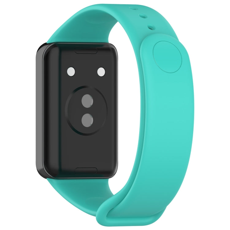 For Honor Band 9 Solid Color TPU Watch Band(Teal) by bashfashion