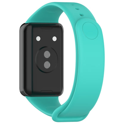 For Honor Band 9 Solid Color TPU Watch Band(Teal) by bashfashion