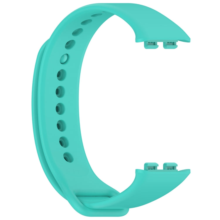 For Honor Band 9 Solid Color TPU Watch Band(Teal) by bashfashion